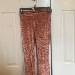 LULULEMON special edition velvet leggings